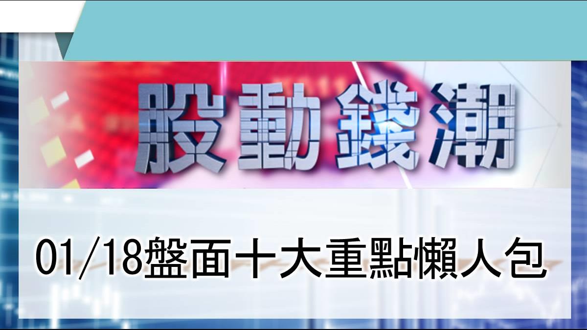 【股動錢潮】 台積電法說今登場 聚焦四大關鍵數字 01/18盤面重點懶人包