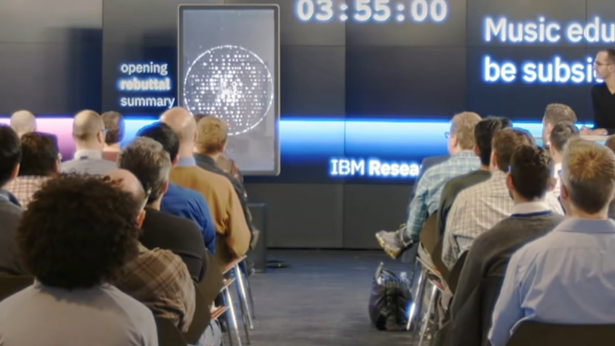 IBM辯論賽 AI和人類打成平手!