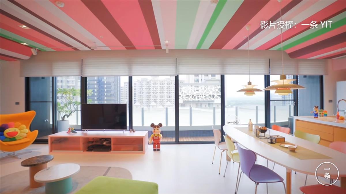 繽紛不俗氣 她花4年改造 種顏色的家 甩工作束縛