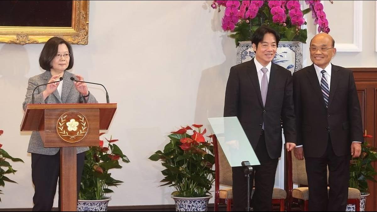 衝衝衝!蘇貞昌接任行政院長 蔡總統大讚3強項