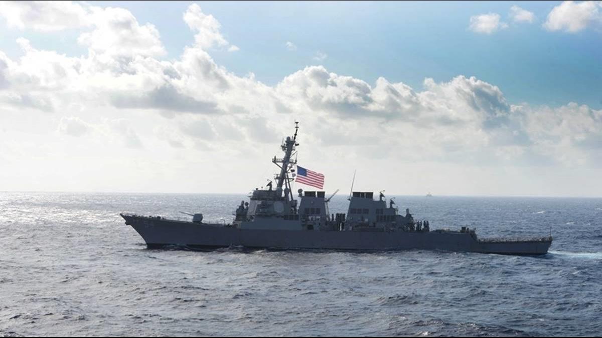美艦9個月內6度通過台灣海峽!國防部這樣說