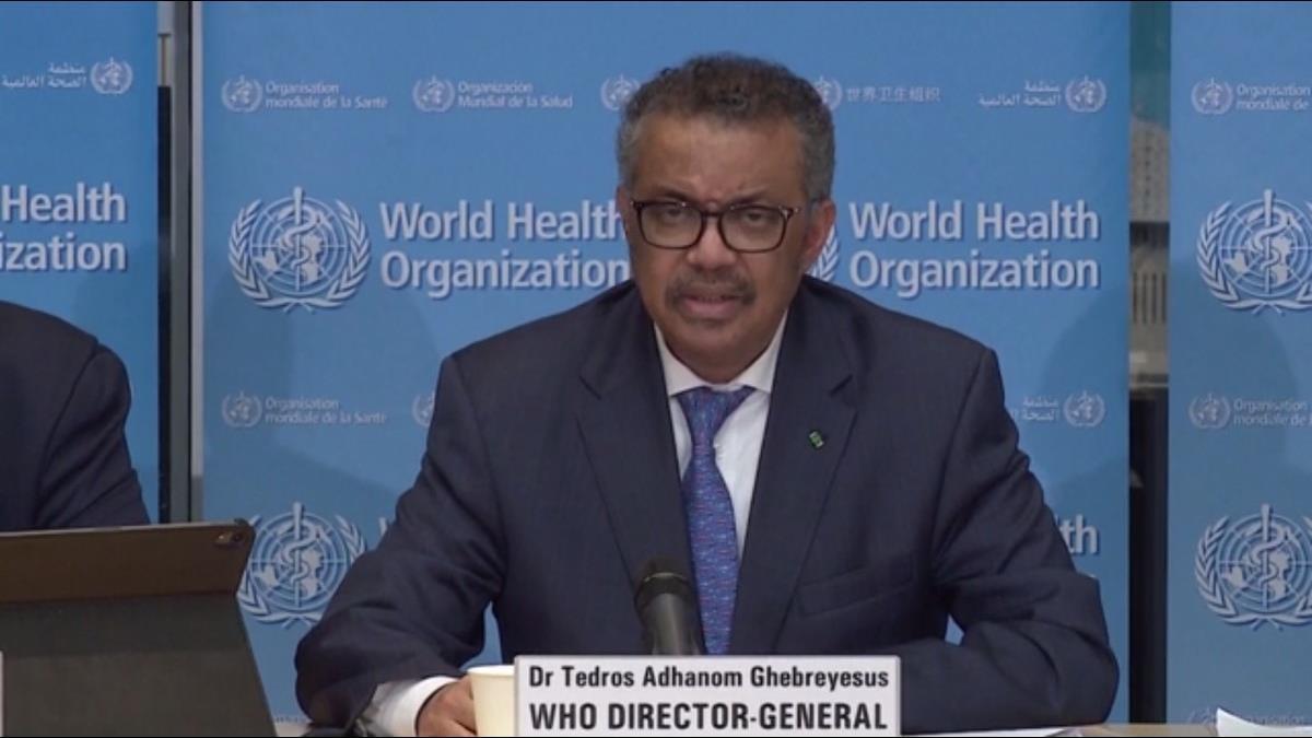 WHO：有證據就宣布武肺是流行病 日網氣炸大罵「開除譚德塞」