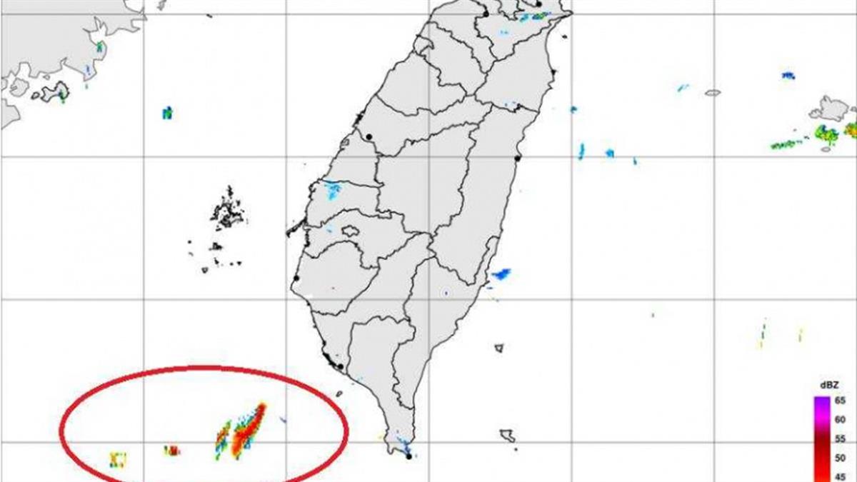 台灣西南外海測得「非氣象回波」！ 鄭明典：可能是軍事活動