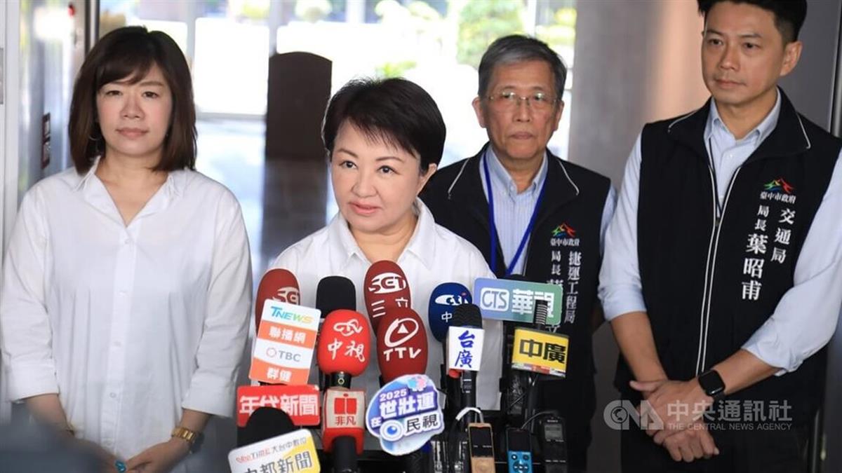 上次逢甲夜市沒逛到！ 盧秀燕再邀黃仁勳彌補遺憾