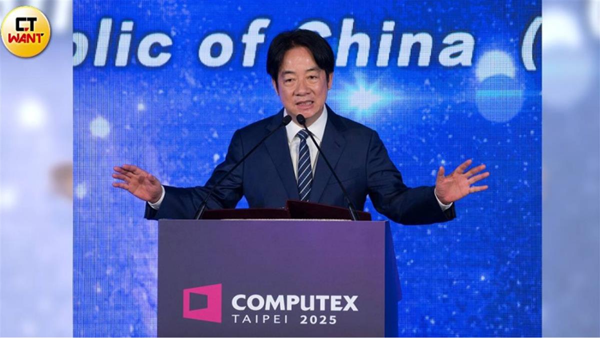 賴清德出席COMPUTEX！樂見輝達落腳台北 盼台灣成AI世界支點