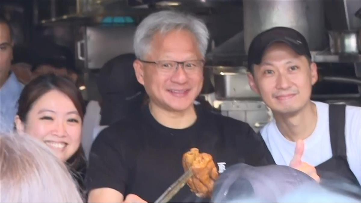 黃仁勳明早離台！「1原因」恐放棄逛夜市