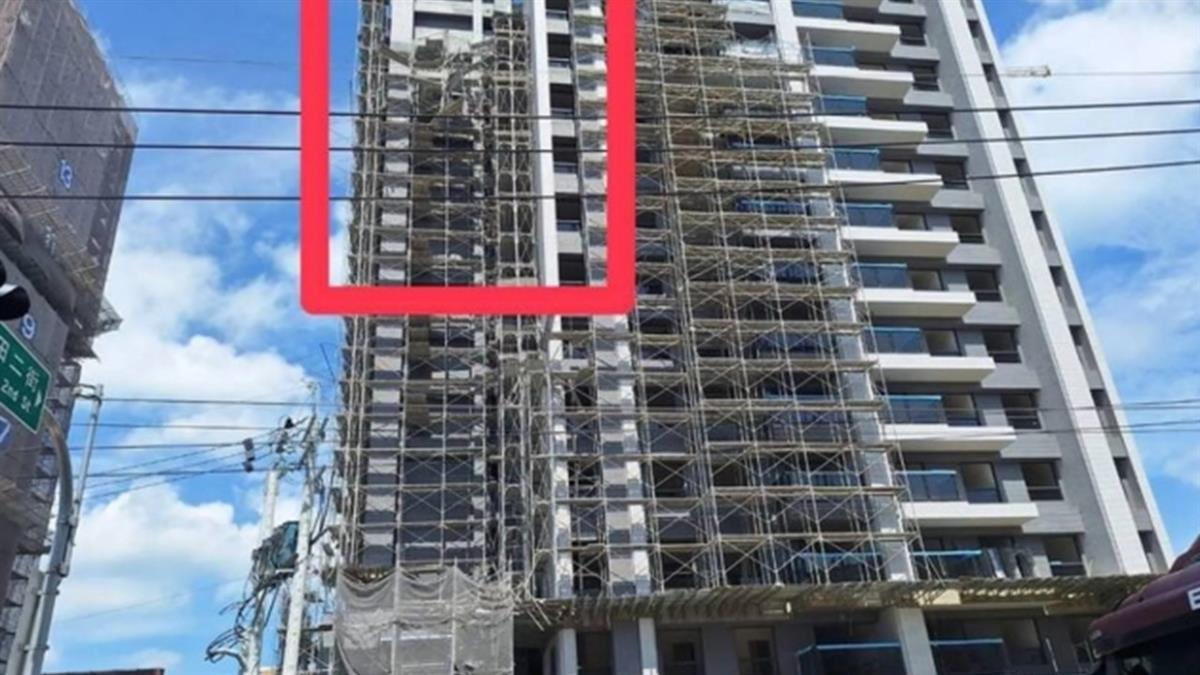 台中鷹架拆除釀悲劇！「親眼見2同事墜樓」他斷腿忍痛走下13樓