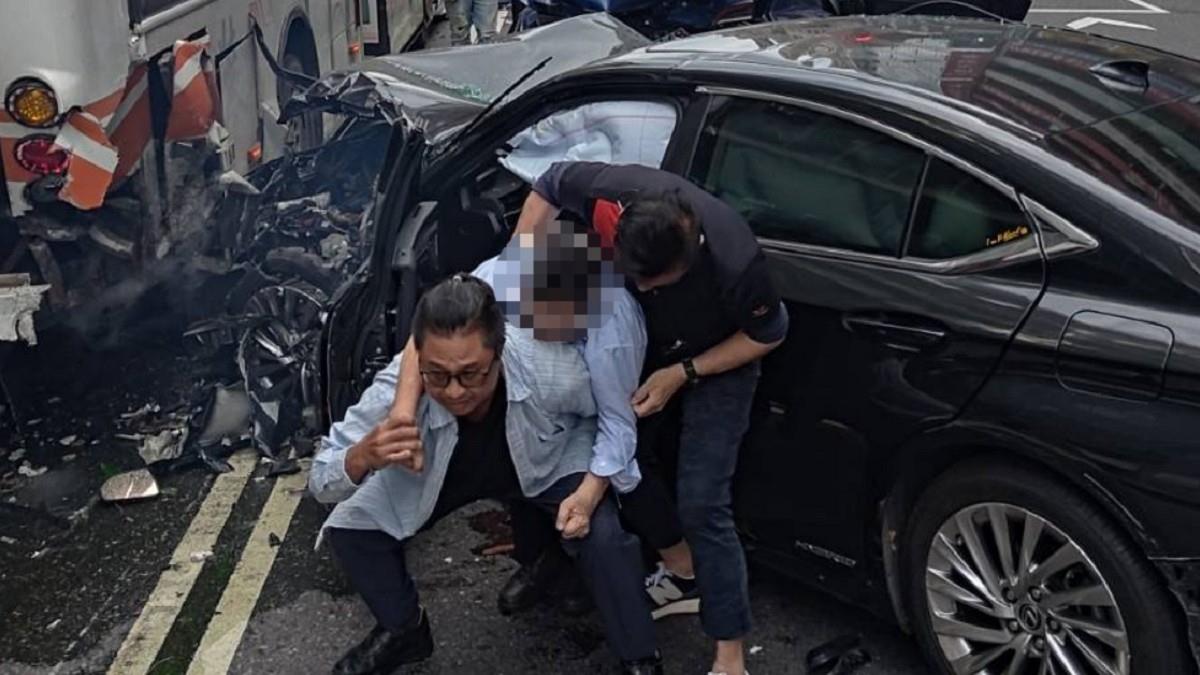 北市78歲暴衝翁是「貿易公司董座」！從未考照卻天天上路