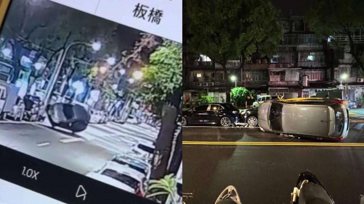 開車連撞2車還側翻！ 7旬婦直白嗆沒錢：不然去告我