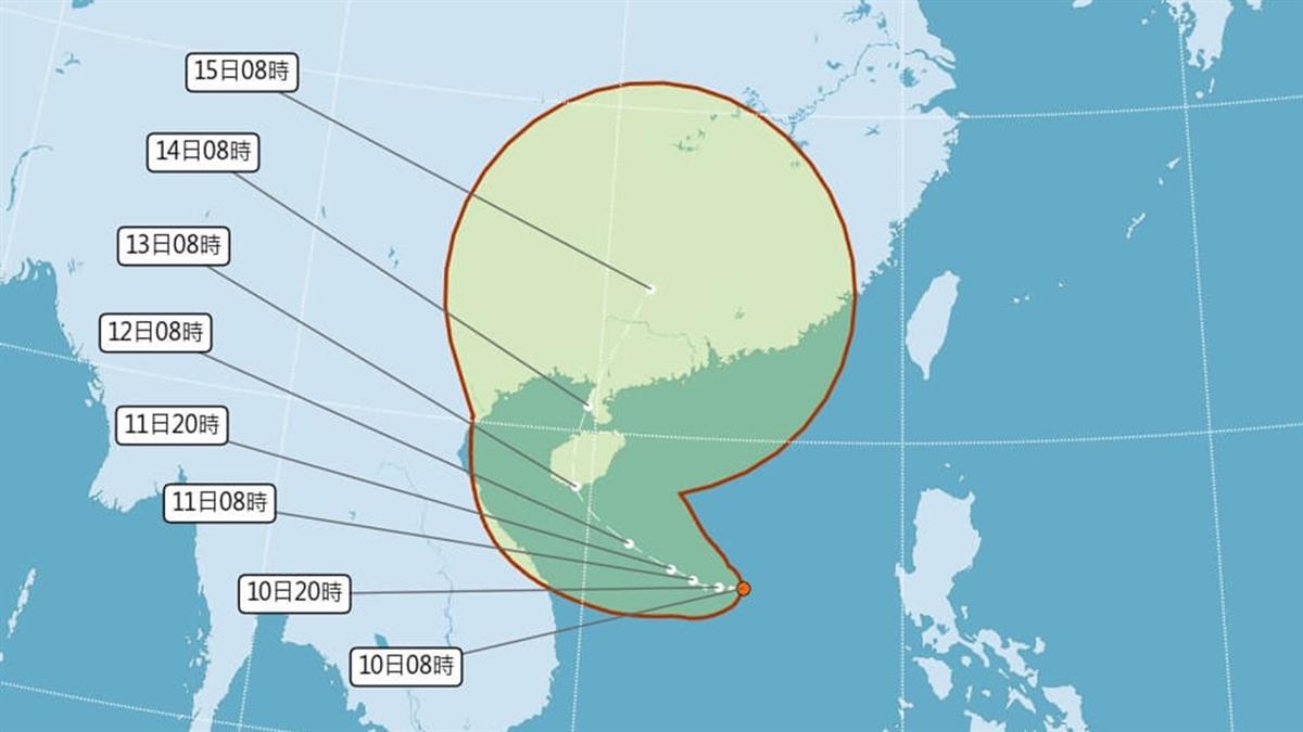 蝴蝶颱風最快明生成！ 外圍雲系12日起影響台灣