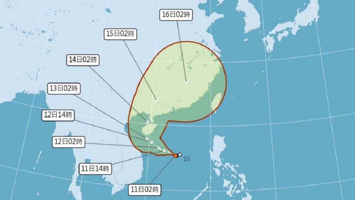 蝴蝶破蛹了！這天起全台劇烈變天 3地區防大雨