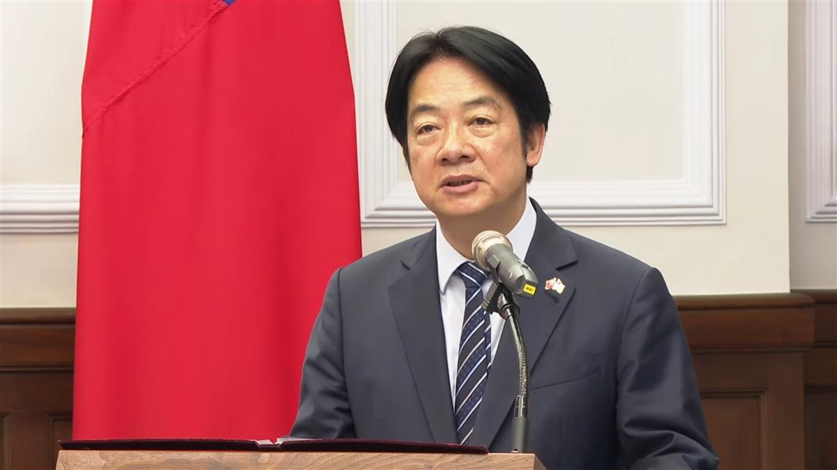 美眾院「國會台灣連線」訪台 賴清德：盼軍事邁向共同生產、研發