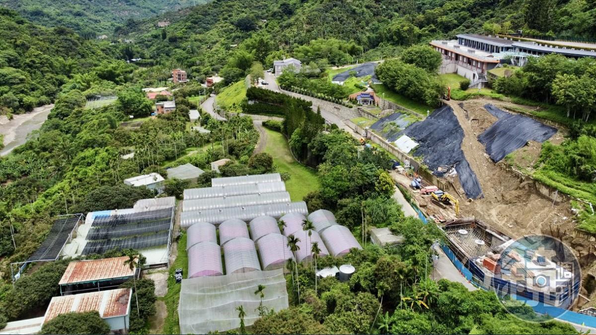 龍巖台中陰宅爆「擋土牆掏空」？  居民憂心家園不保