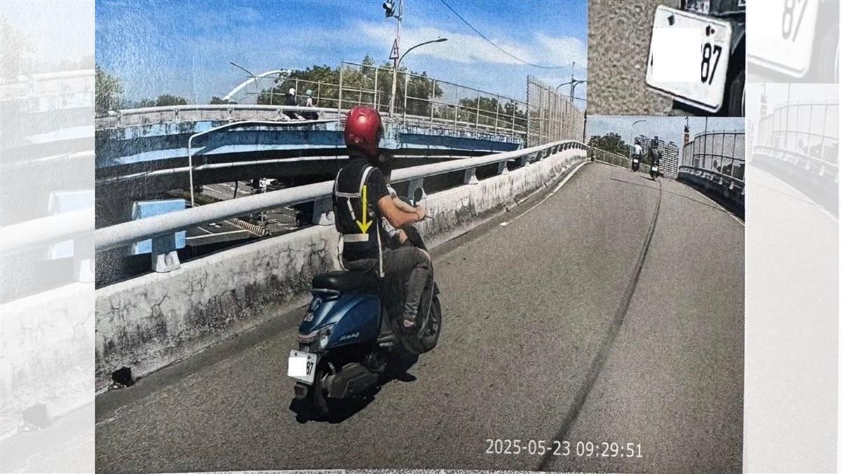 騎車載1歲半娃「沒安全帽可帶」 爸被檢舉怨：難道只能開車？