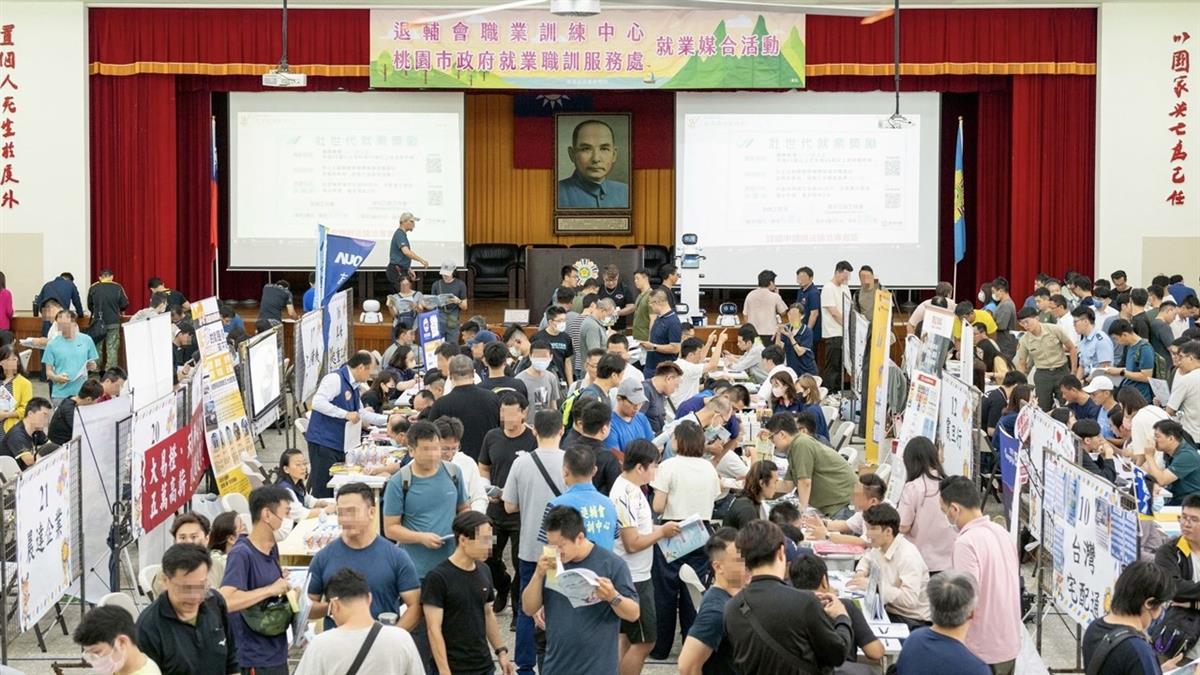 桃園要連辦6場徵才 200企業齊聚搶人 高薪上看10萬