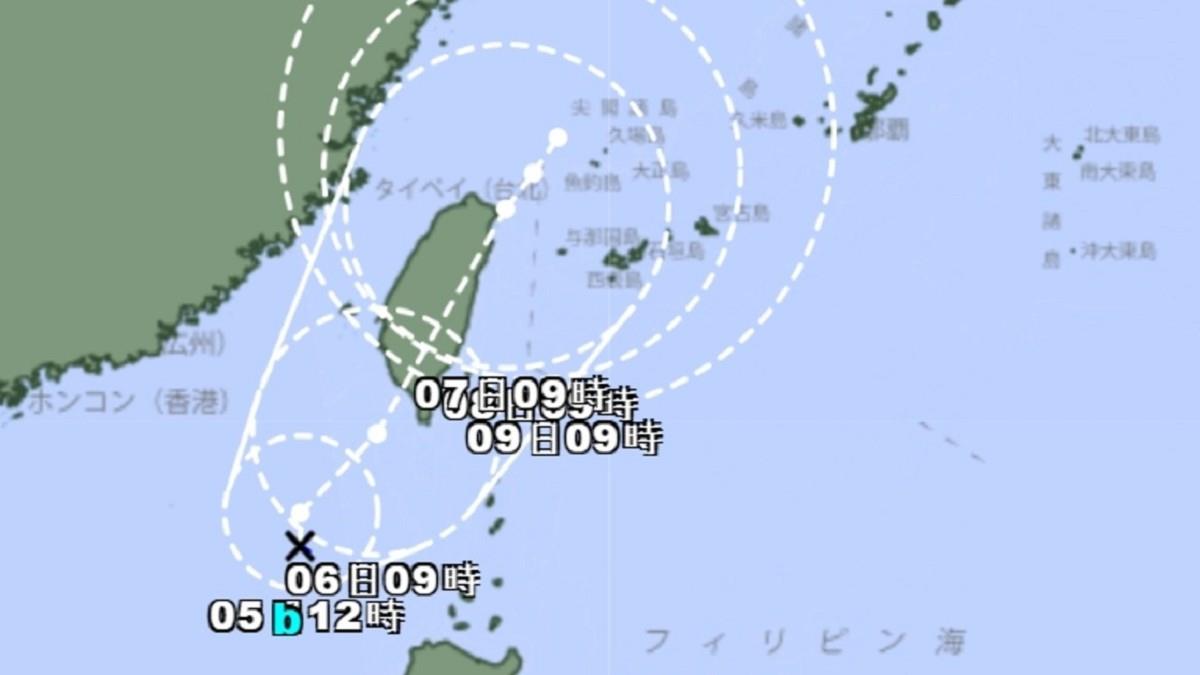 丹娜絲颱風將形成！恐貫穿台灣 這縣市侵襲機率達六成