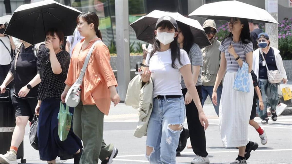 5縣市高溫恐飆36度 吳德榮：中南部防午後雷陣雨
