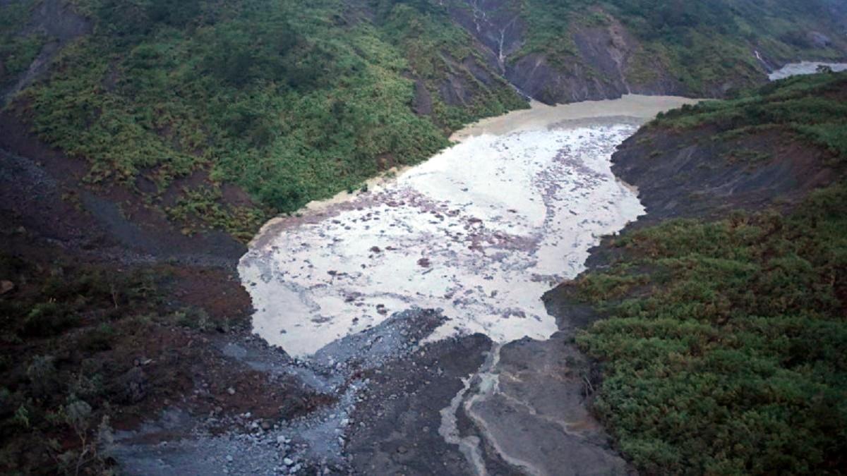 清水溪疑現「堰塞湖」恐潰堤！ 他示警：若有異狀8里須撤離