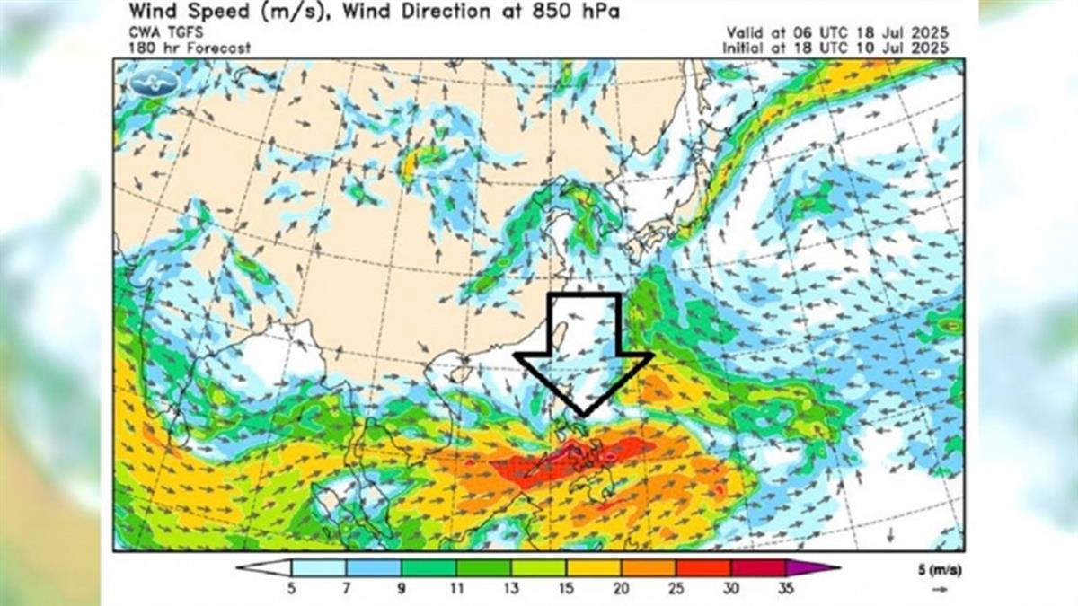 下週有季風潮爆發？ 鄭明典：熱帶氣旋發展前兆