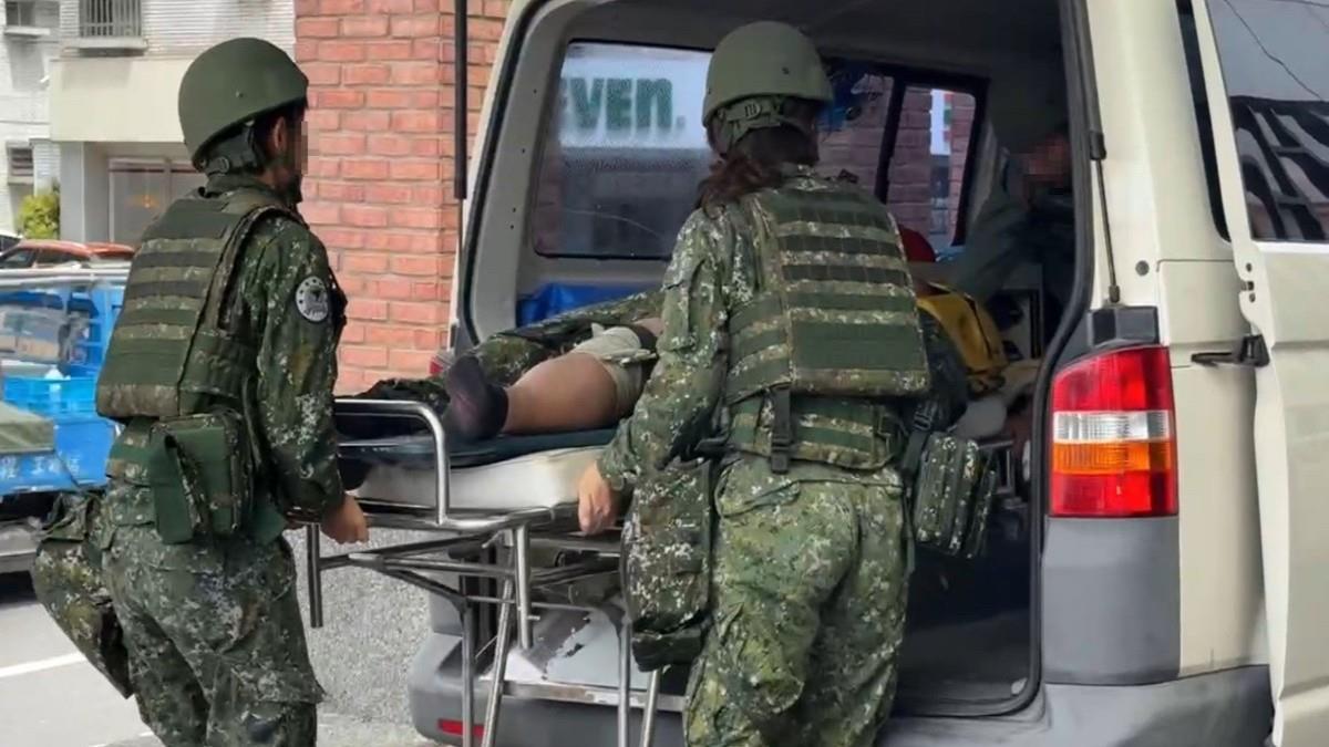 漢光演習又出事！裝甲車翻覆 2士兵受傷送醫