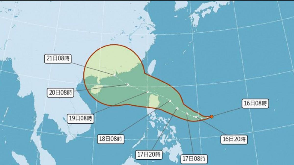 恐雙颱共舞！準「薇帕颱風」估明生成 最新路徑出爐