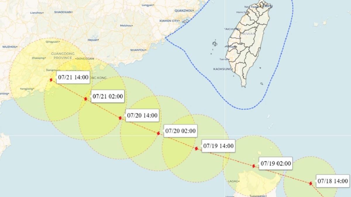 薇帕颱風路徑變了！專家警示：週末豪雨轟16縣市