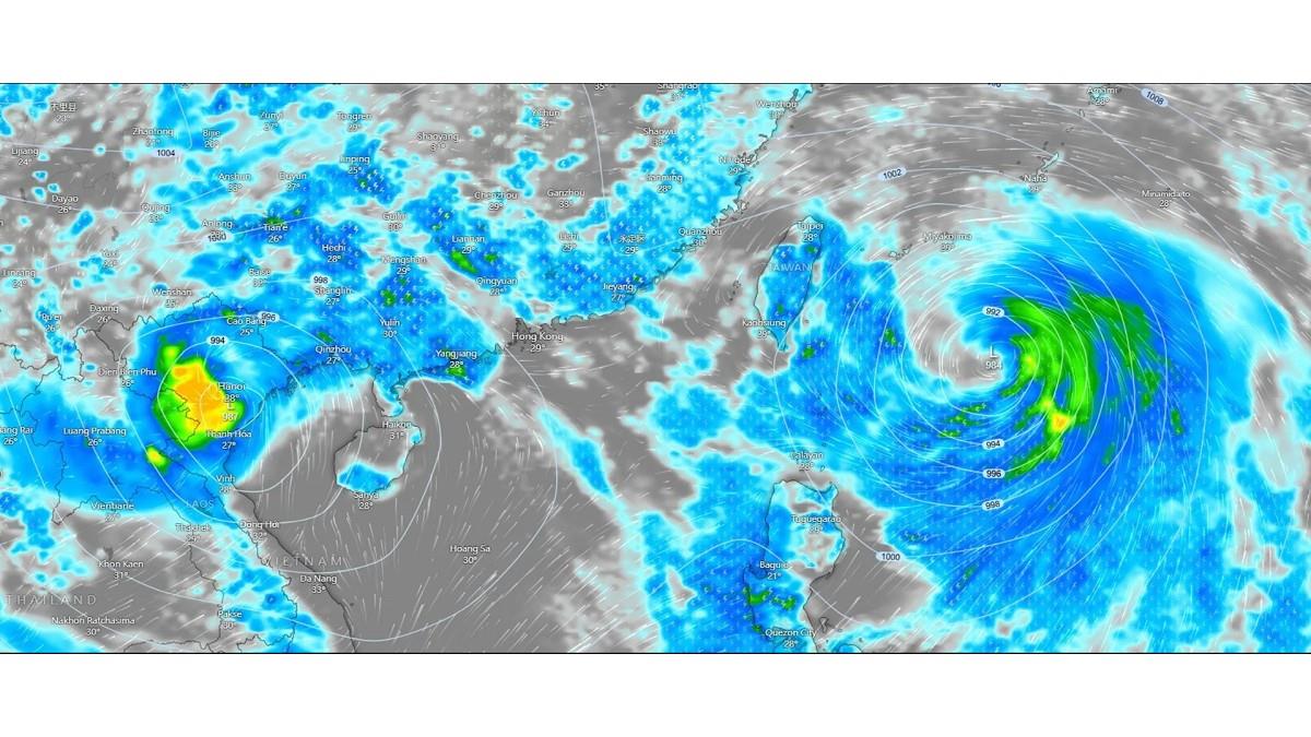未來1週至少雙颱共舞？ 專家曝「影響時間」：估由北部略過