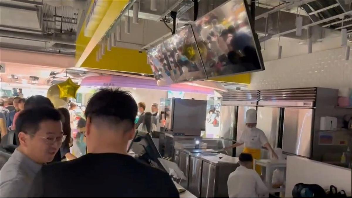 DREAM PLAZA開幕首日就跳電 民眾摸黑吃飯、逛街惹議