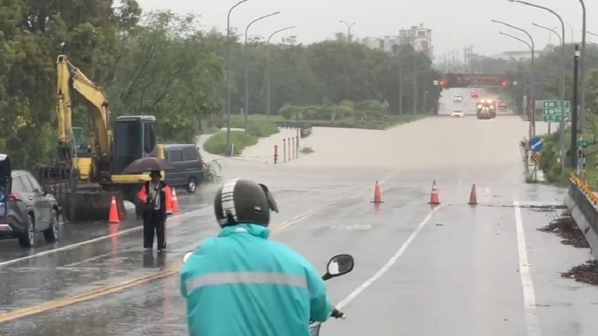 雨彈猛炸！嘉義縣、雲林縣水林鄉宣布停班停課