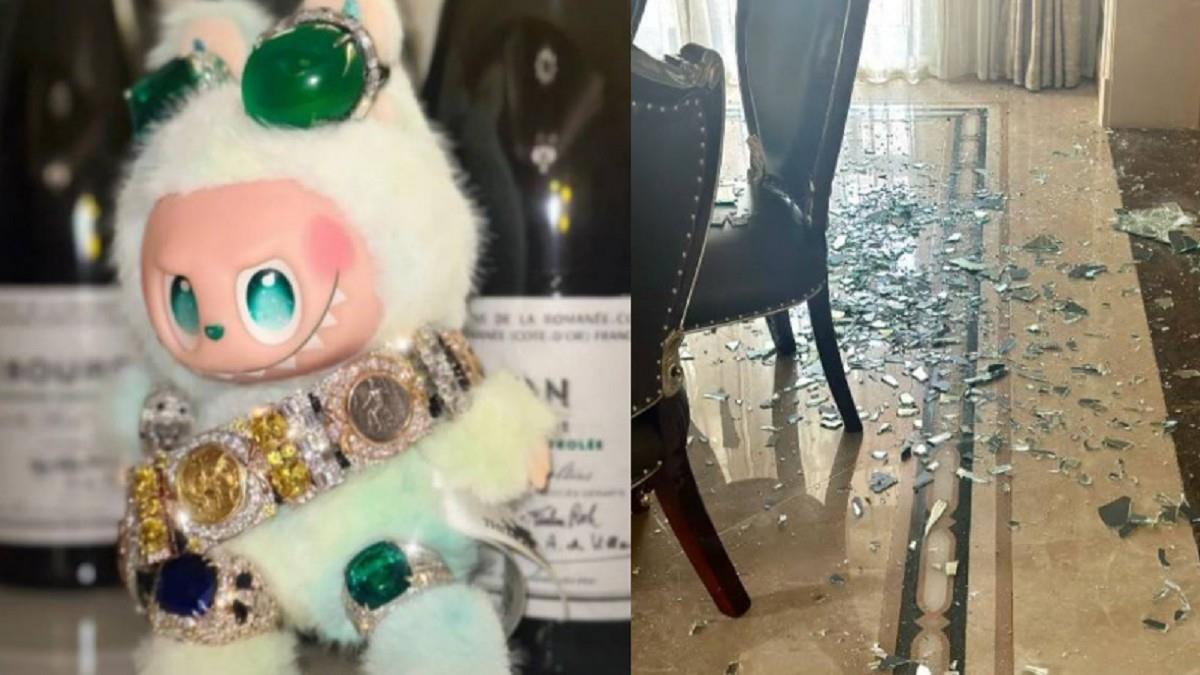討Labubu遭拒抓狂！砸毀百萬水晶吊燈 家長：小孩沒惡意