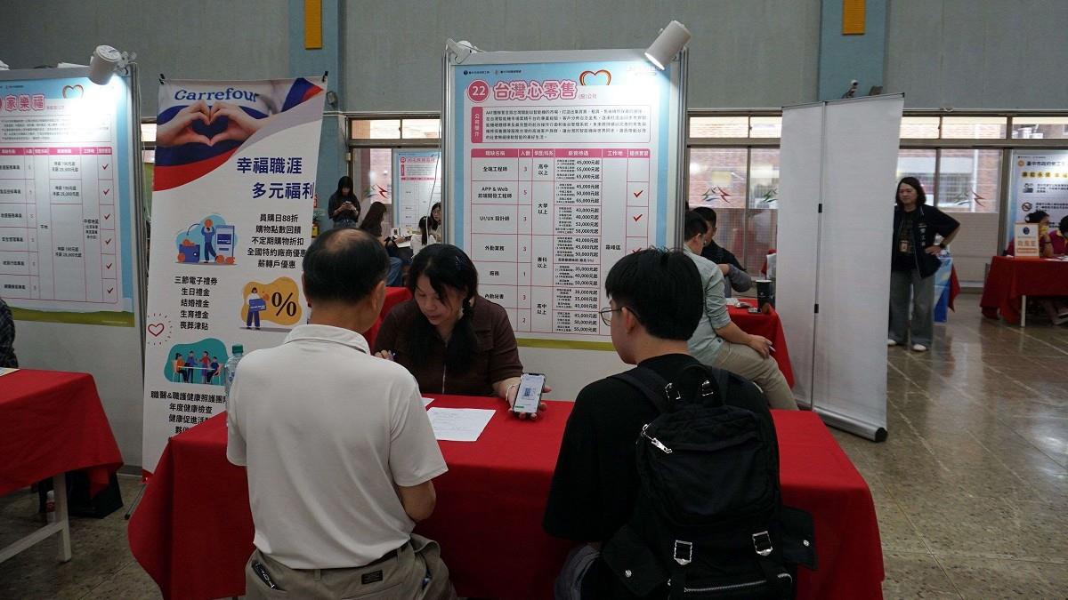 中市府要辦徵才「釋近6千職缺」 薪資最高9萬元