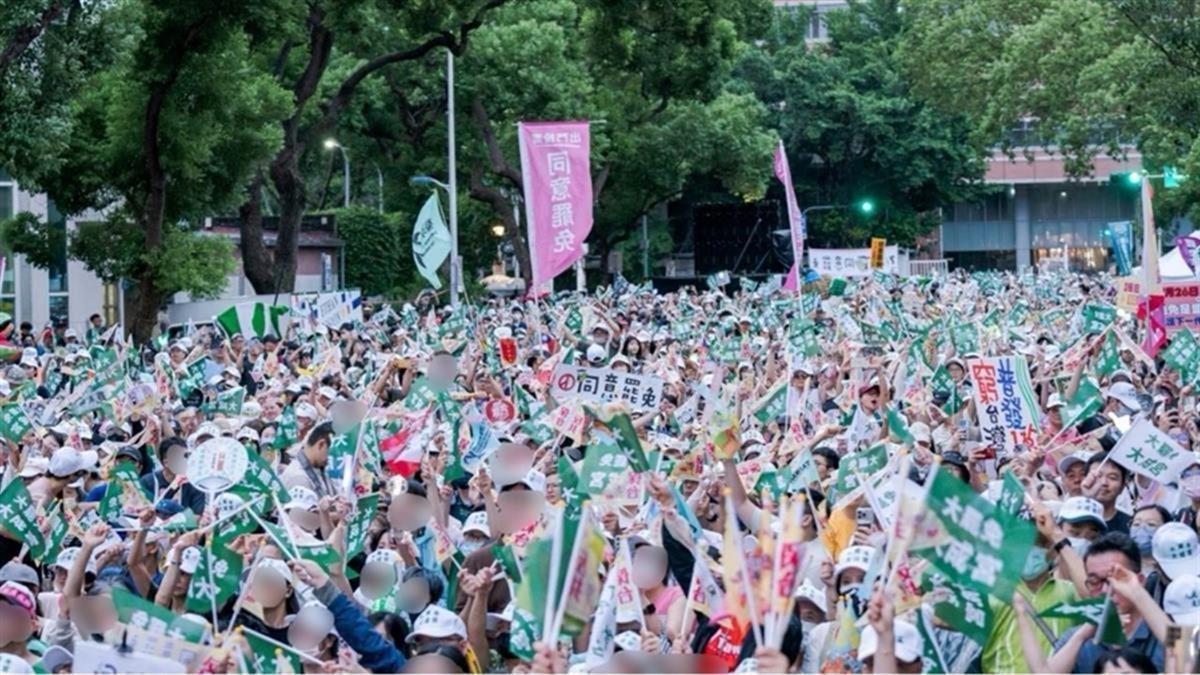 823大罷免最新民調！ 反對飆破6成1 游盈隆：挺罷人數少了2百萬