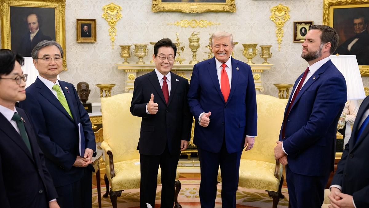 川普跟李在明要土地！ 盼駐韓基地「所有權」讓給美國