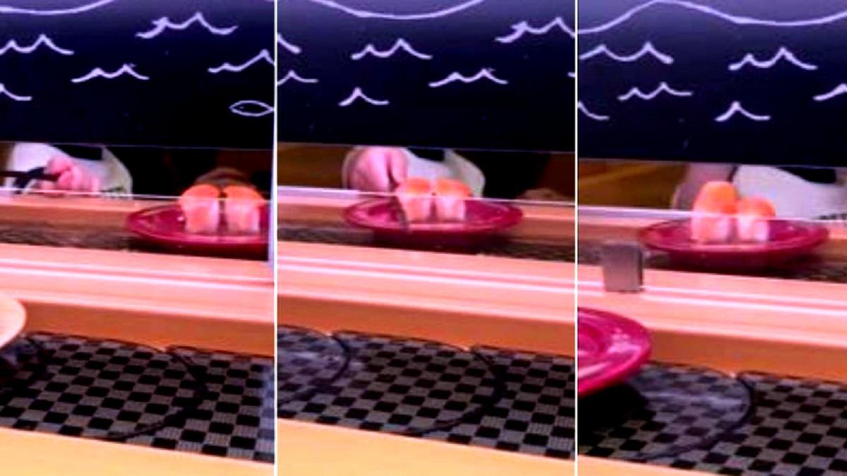 童玩筷子擋壽司！ 一票怒「家長在幹嘛」 壽司郎回應了