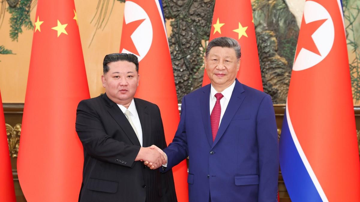 金正恩對「台灣問題」表態：堅定支持中方立場