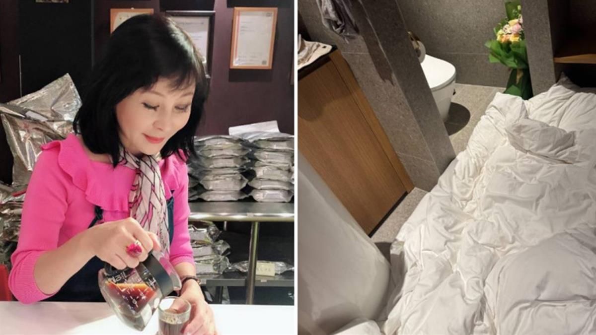 入住河內知名飯店！吳淡如曝「廁所打地鋪」 網一票喊：我也是