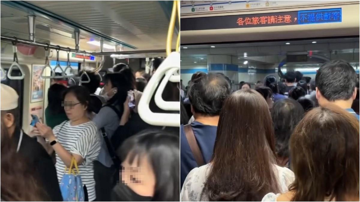 板南線出槌！ 通勤族被請下車 「月台塞爆如跨年」北捷回應了