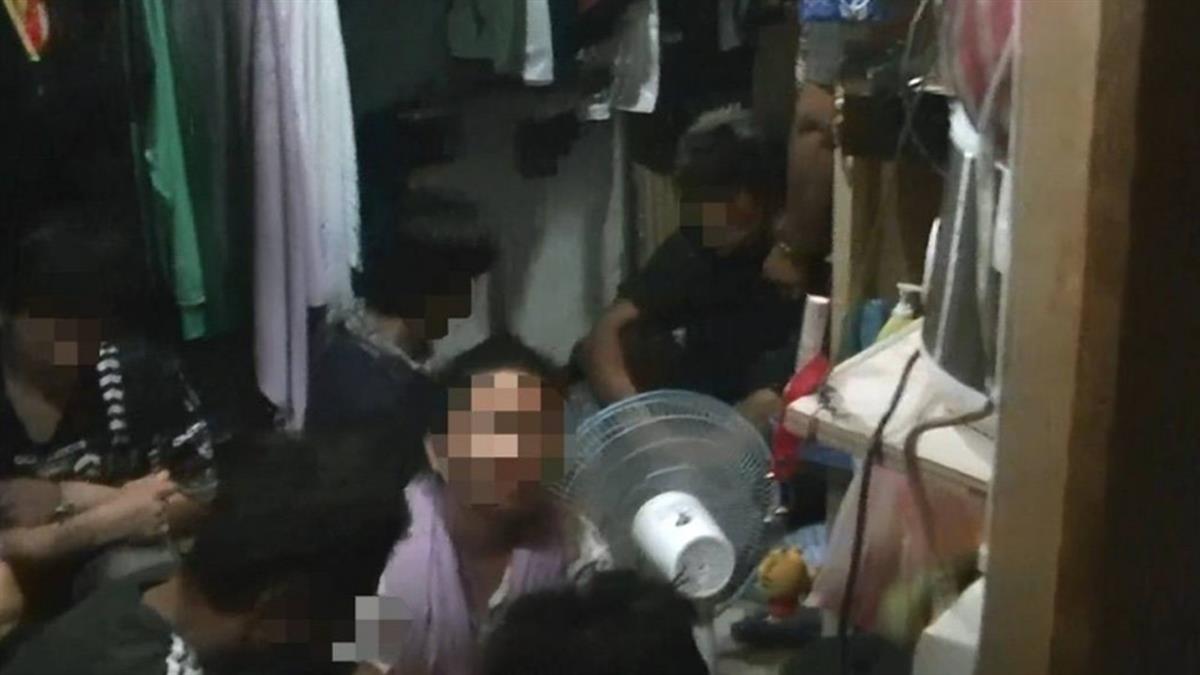 仲介來台打黑工！ 透天硬擠40人「只能坐著睡」 宜蘭夫妻檔栽了
