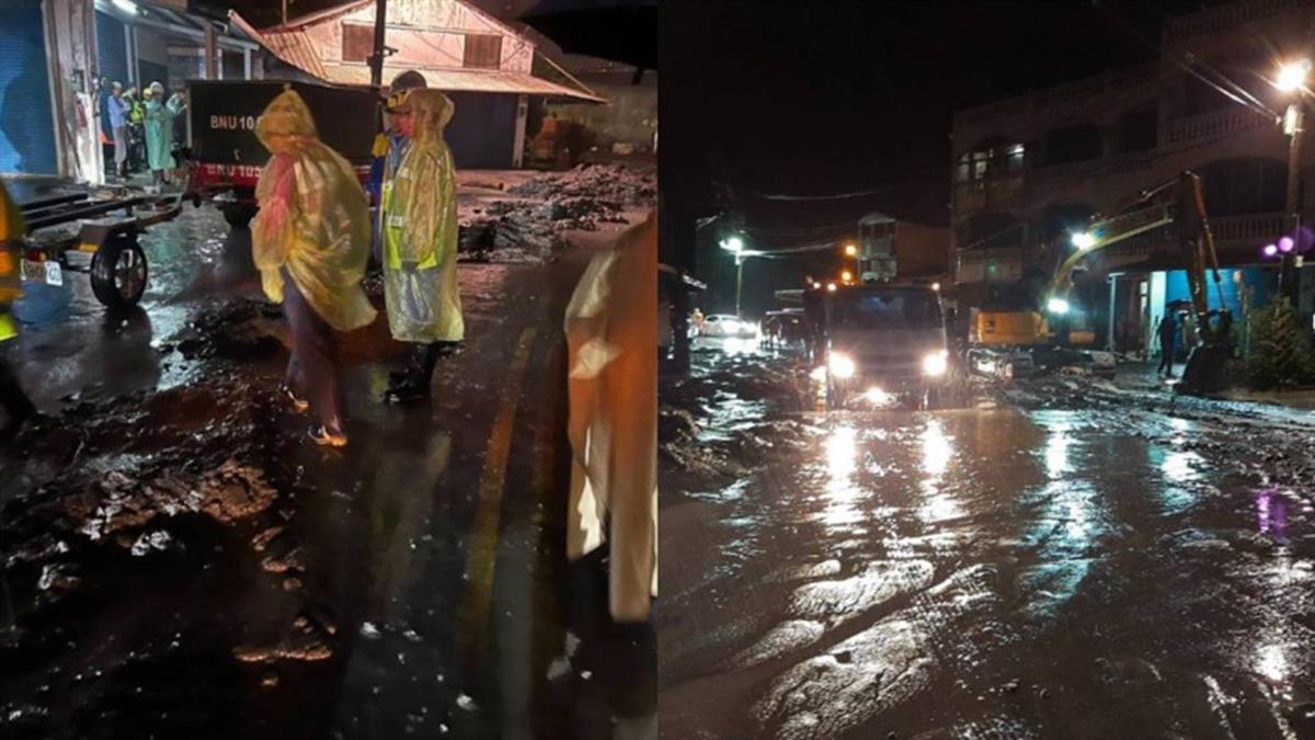 花蓮淹水災情！ 網目擊「水又進光復」 台南人深夜載物資救援