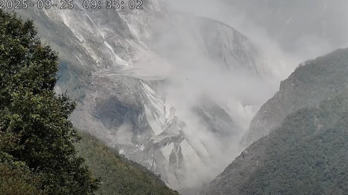 堰塞湖露出壩體了！水洩四分之一 維持紅色警戒原因曝