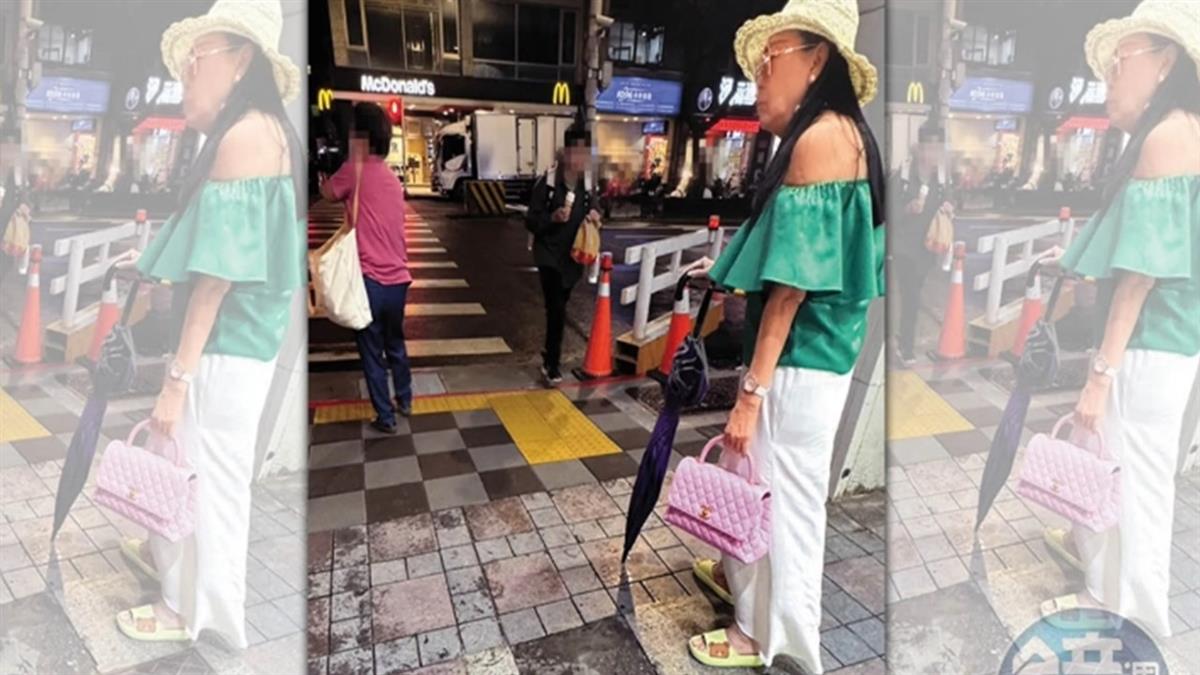 許純美街頭現身 揹20萬名牌包「身形腫一圈」