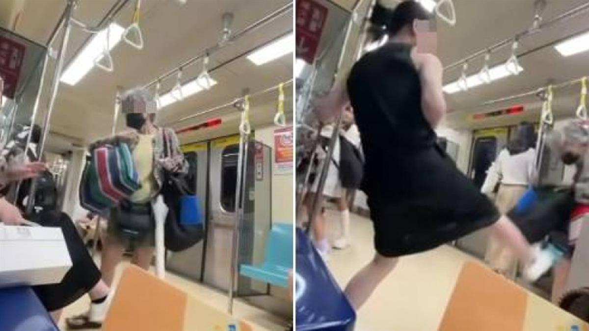 北捷阿嬤搶優先席被踹飛 作家搖頭：女生好欺負？