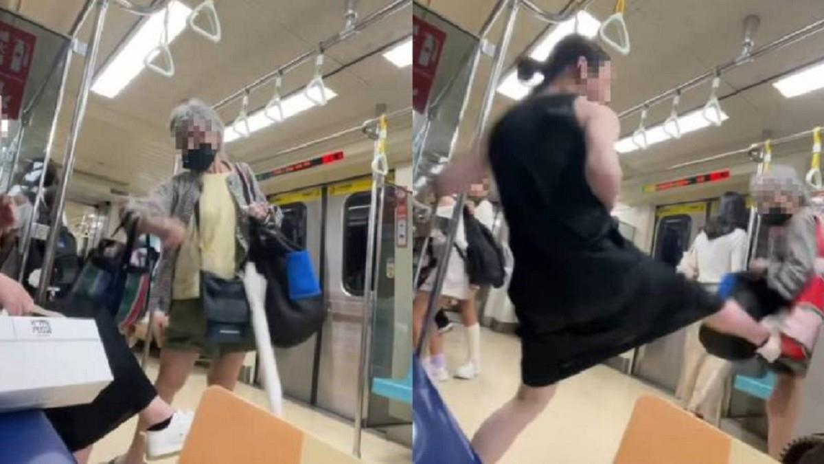 「老婦逼讓座」被一腳踹飛 律師分析：恐要道歉背前科