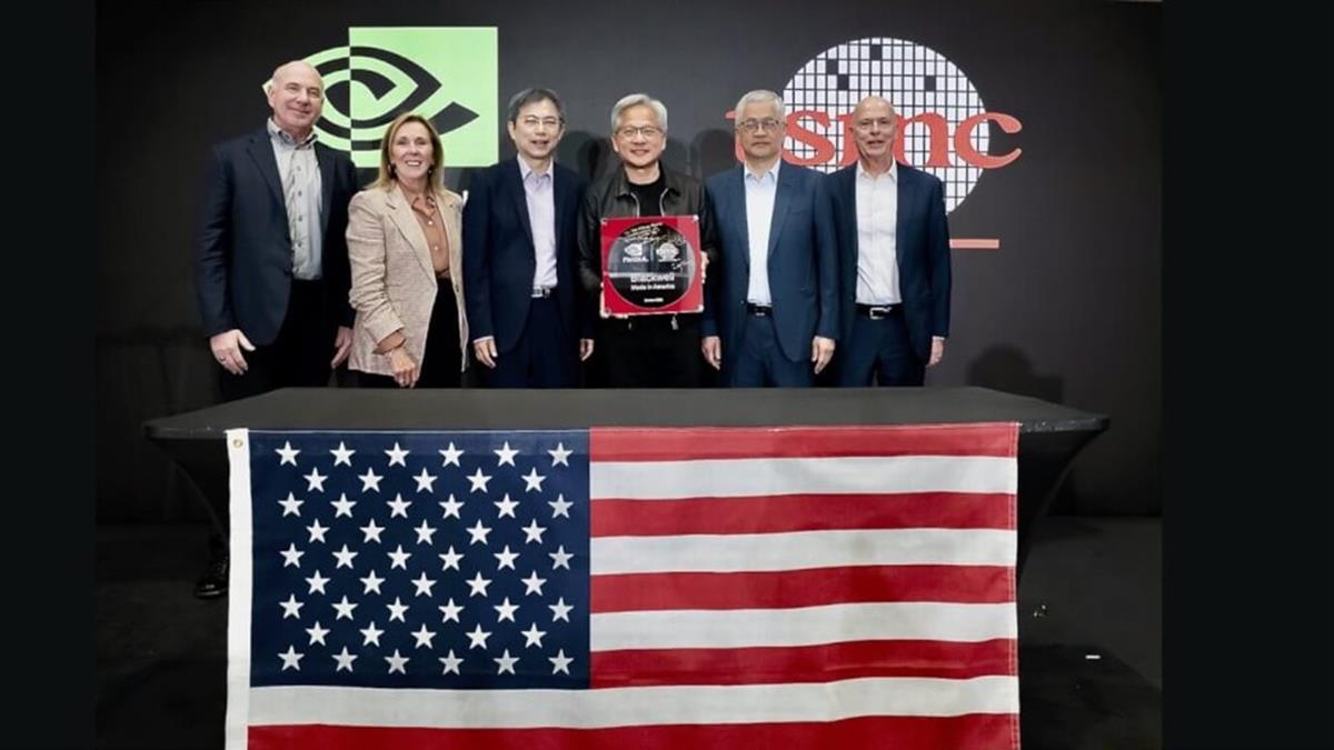 台積電是重要夥伴 黃仁勳：Blackwell封裝將在美落地