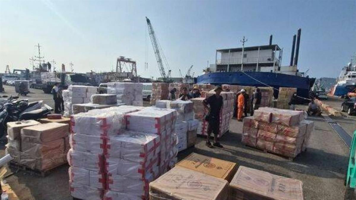 133噸冷凍肉「藏百萬包私菸」  闖關失敗被抓了 市值估達四千萬