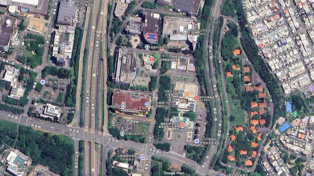 中國駐美大使館曝「台灣高清衛星照」 竹科空拍圖尤引警戒