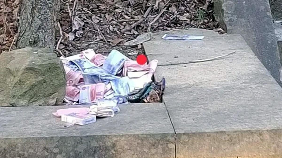 苗栗公園驚見500萬「現金＋金條」 獨居老翁認了：睡醒忘了帶走