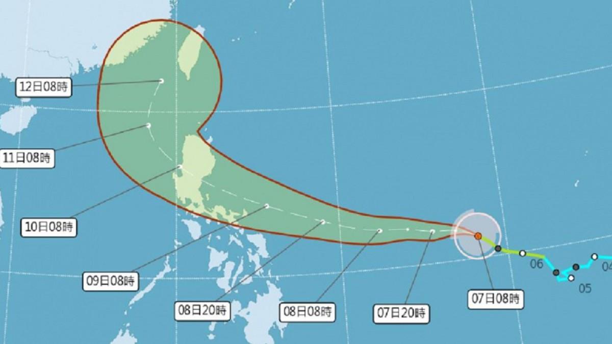 鳳凰颱風超罕見！ 「11月颱」史上僅19次 上次登陸已近60年