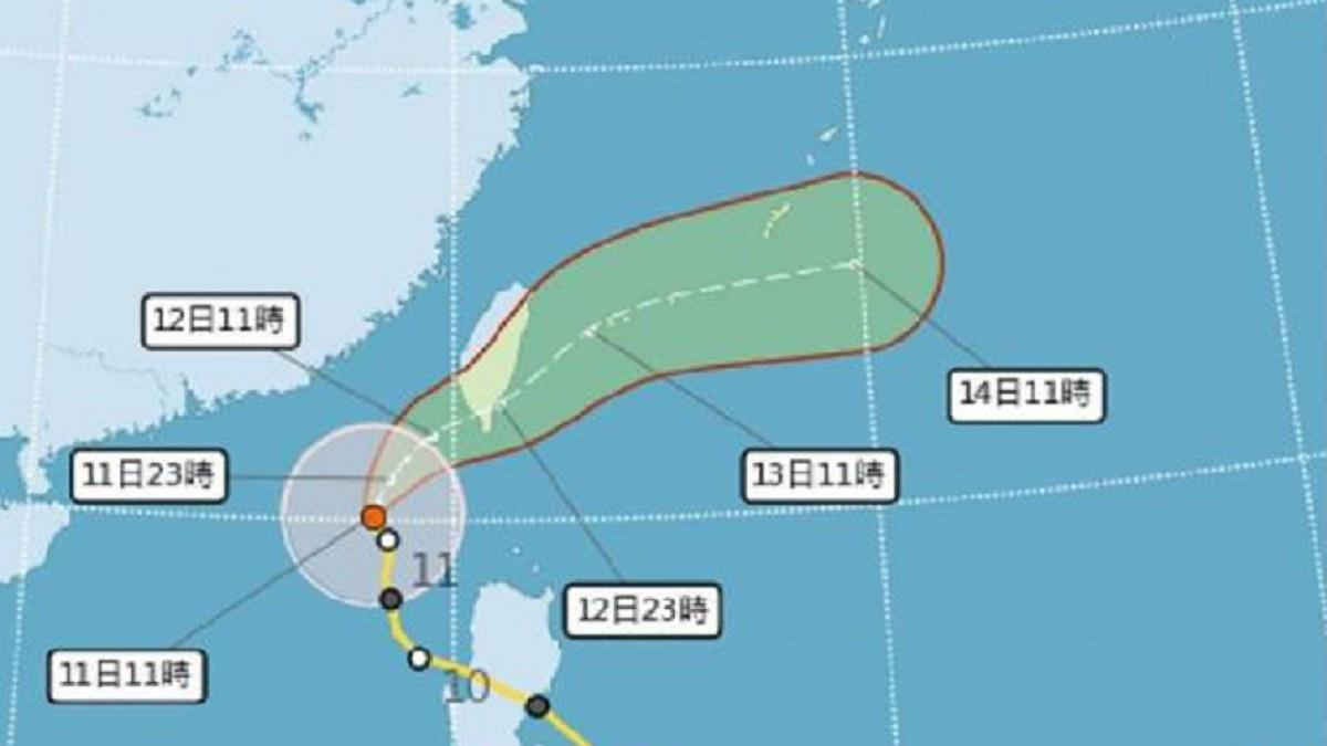 鳳凰登陸後「恐死在台灣」 氣象署：週四2地仍有雨