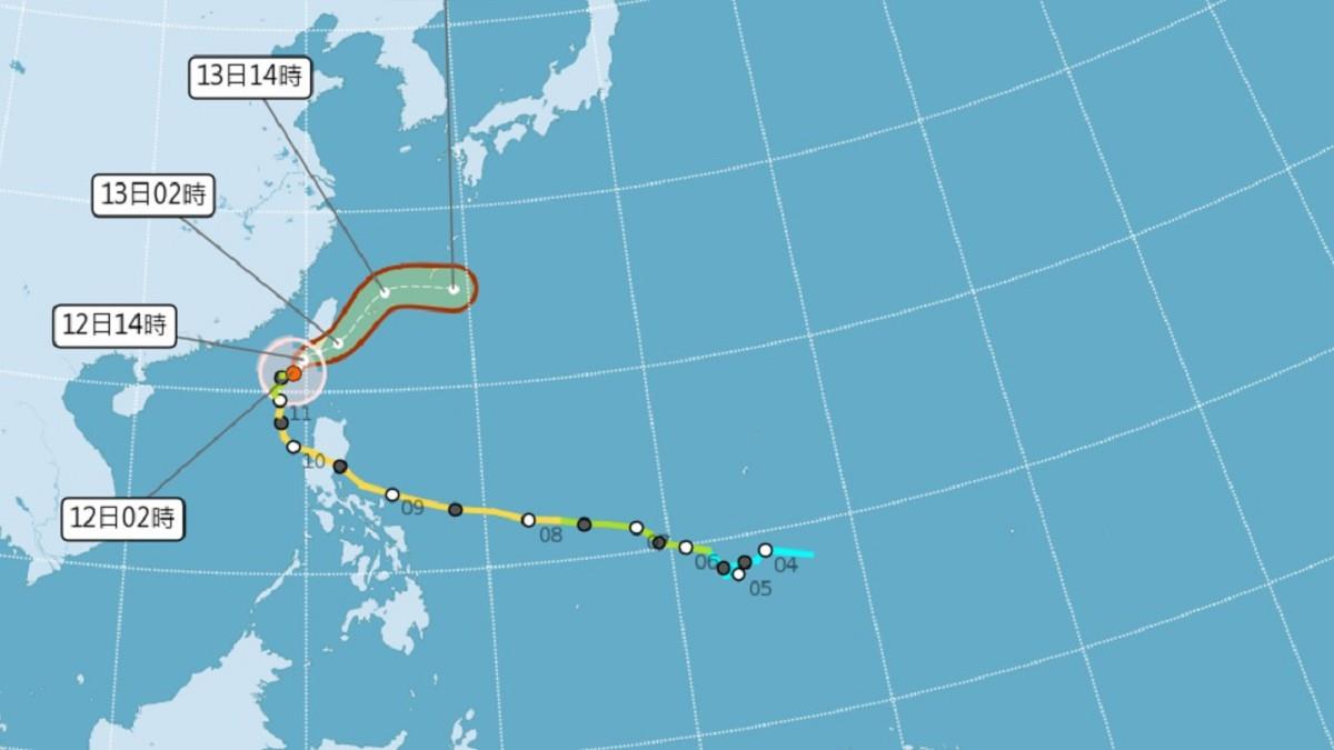 鳳凰颱風結構變化「持續減弱」！ 最新路徑曝光